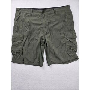 LAPG Nomad Cargo Shorts Olive Green Size 42 Inseam 11 In